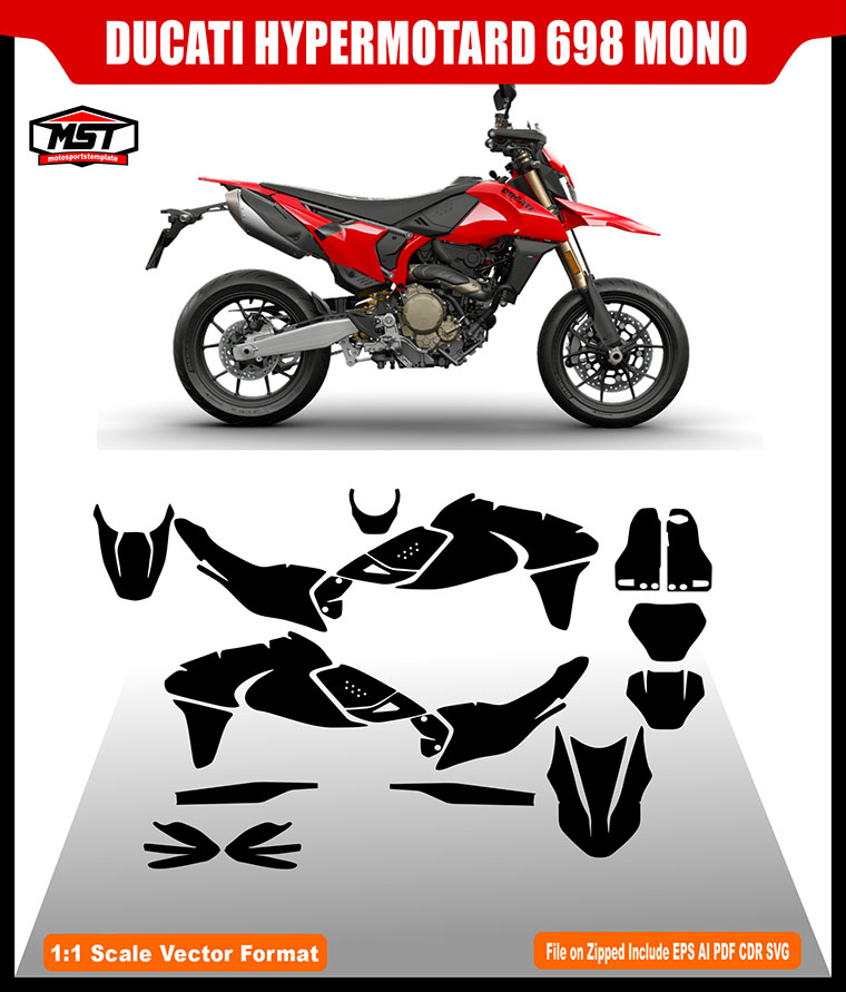 DUCATI HYPERMOTARD 698 MONO TEMPLATE
