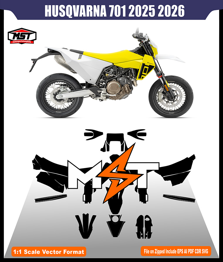 HUSQVARNA 701 2025 2026 SM ENDURO TEMPLATE