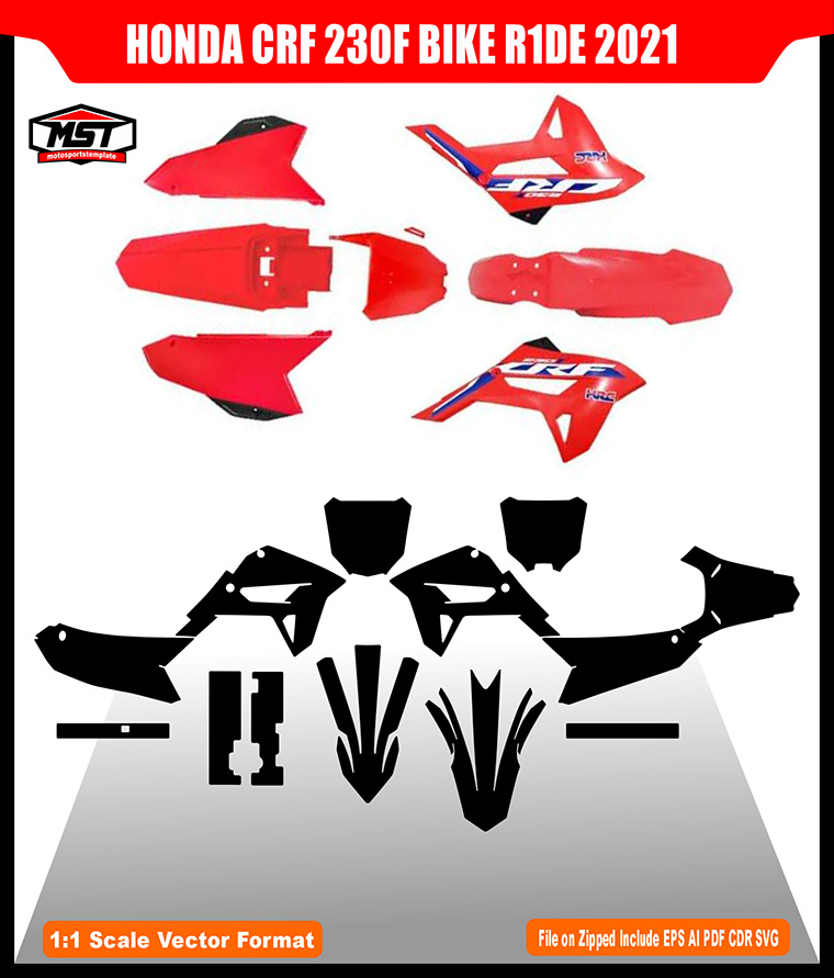 HONDA CRF 230F BIKE RIDE 2021