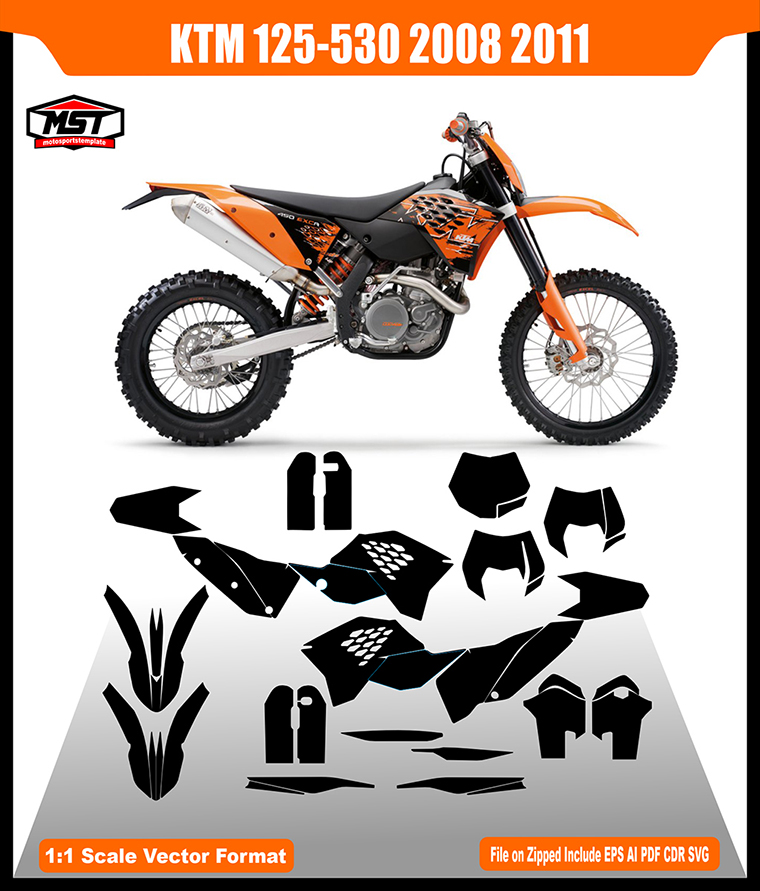 KTM 125 530 2008 2011