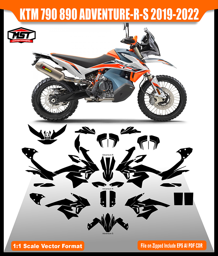 KTM 790 890 ADVENTURE R S 2019 2022