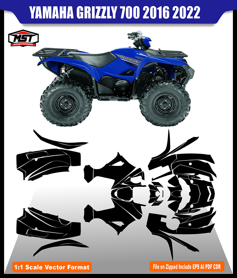 YAMAHA GRIZZLY 700 2016 2022