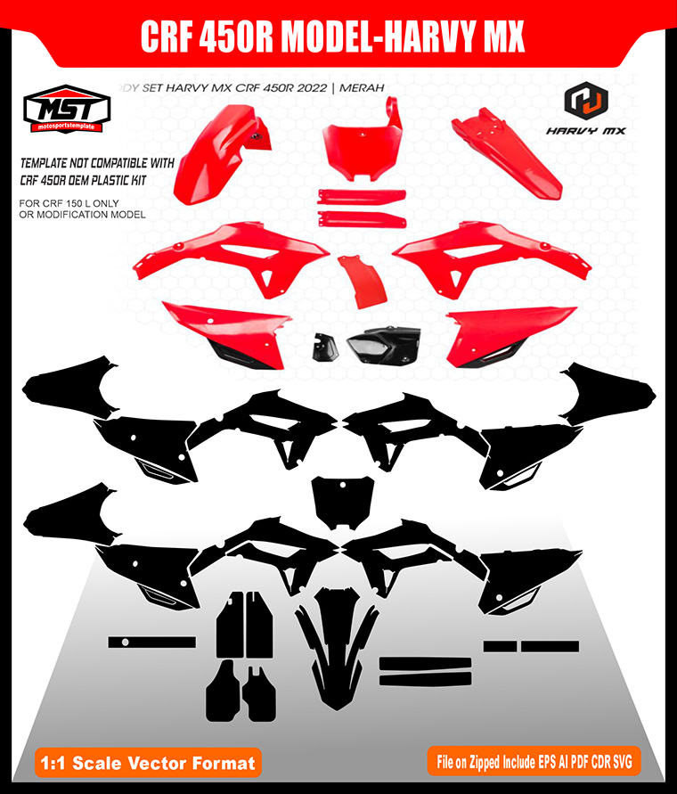 HARVY MX MODEL CRF 450R 2022
