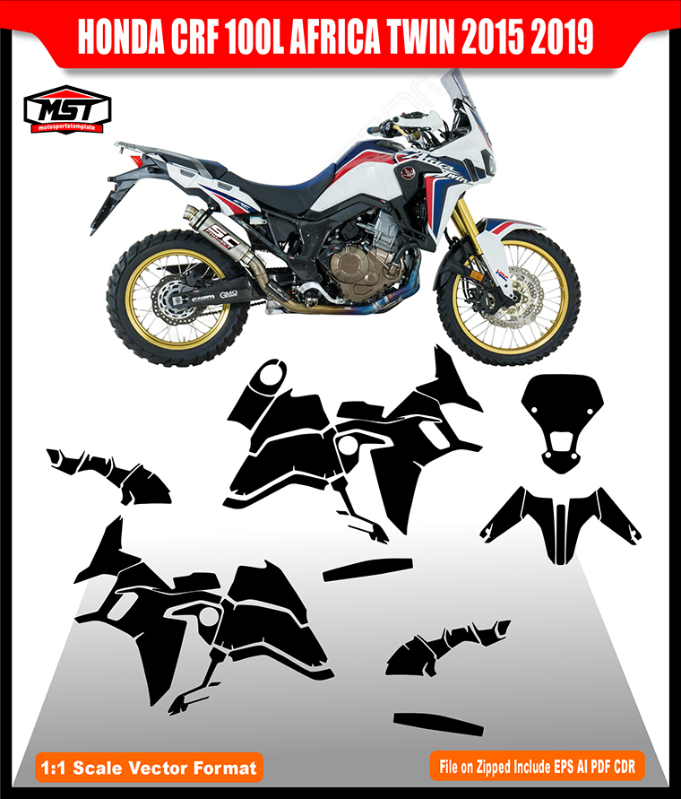 HONDA CRF 1000L AFRICA TWIN TEMPLATE