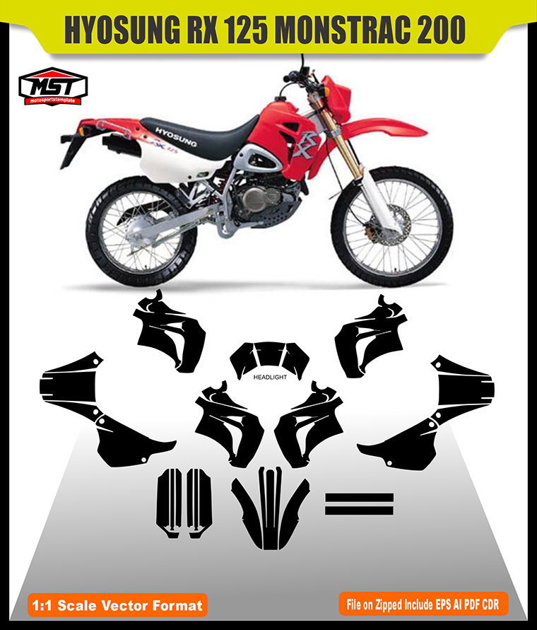 HYOSUNG RX 125 MONTRAC 200