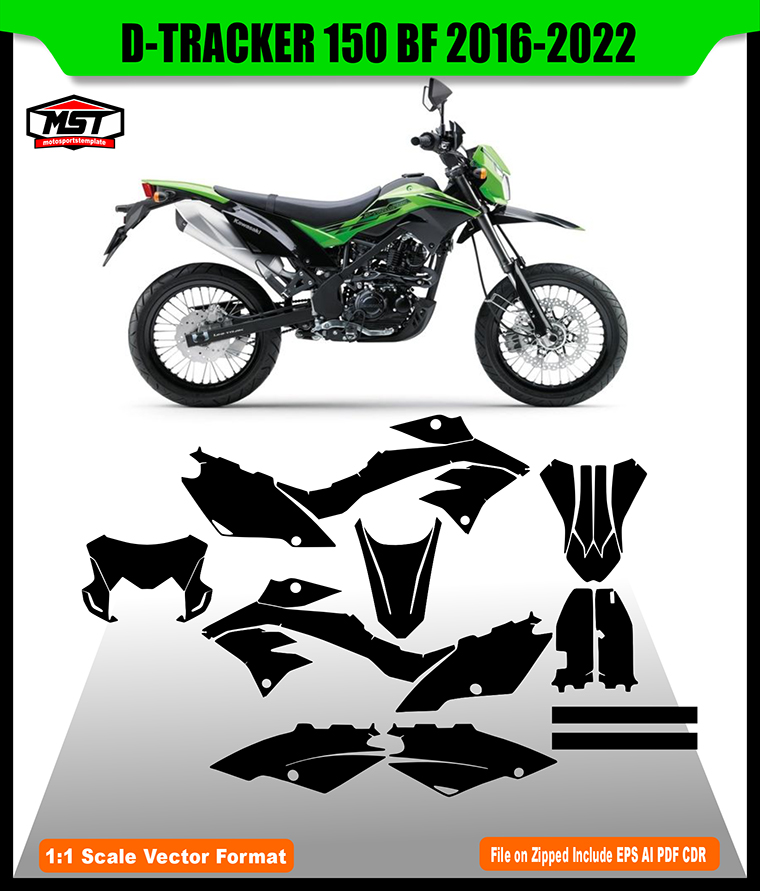 KAWASAKI DTRACKER 150 BF 2016 2022