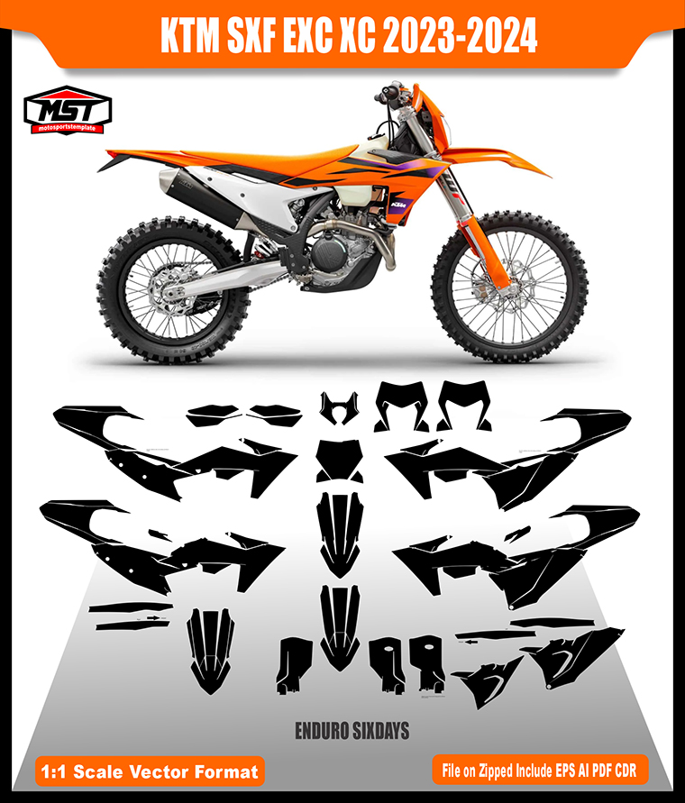 KTM SXF XC EXCF ENDURO 2023 2024