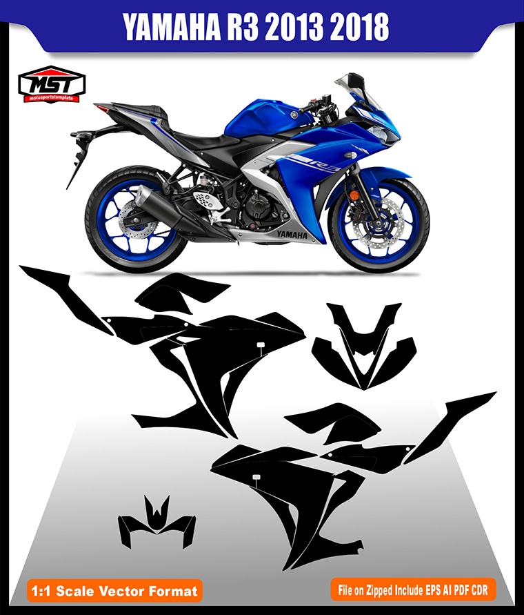 YAMAHA R3 2013 2018