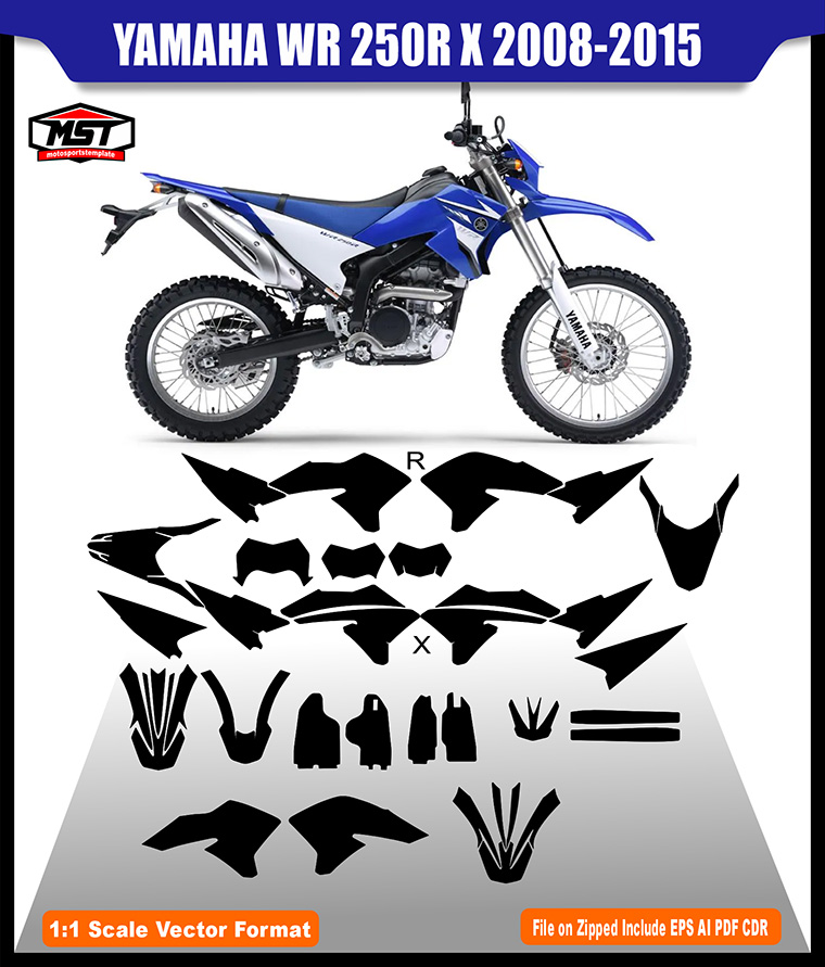 YAMAHA WR 250R X 2008 2015
