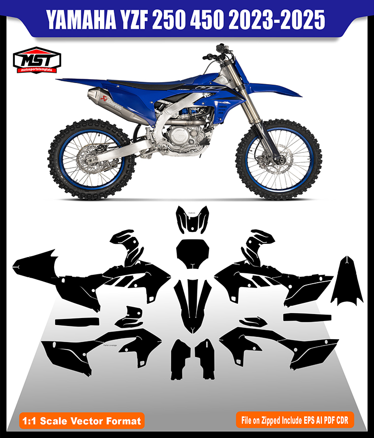 YAMAHA YZF 250 450 2023 2024 2025