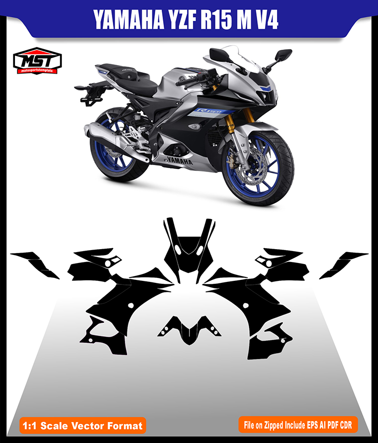 YAMAHA YZF R15 M V4 TEMPLATE