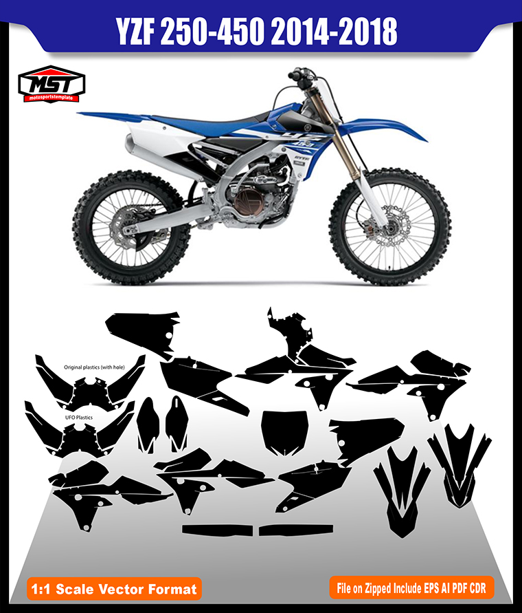 YAMAHA YZF 250 450 2014 2018