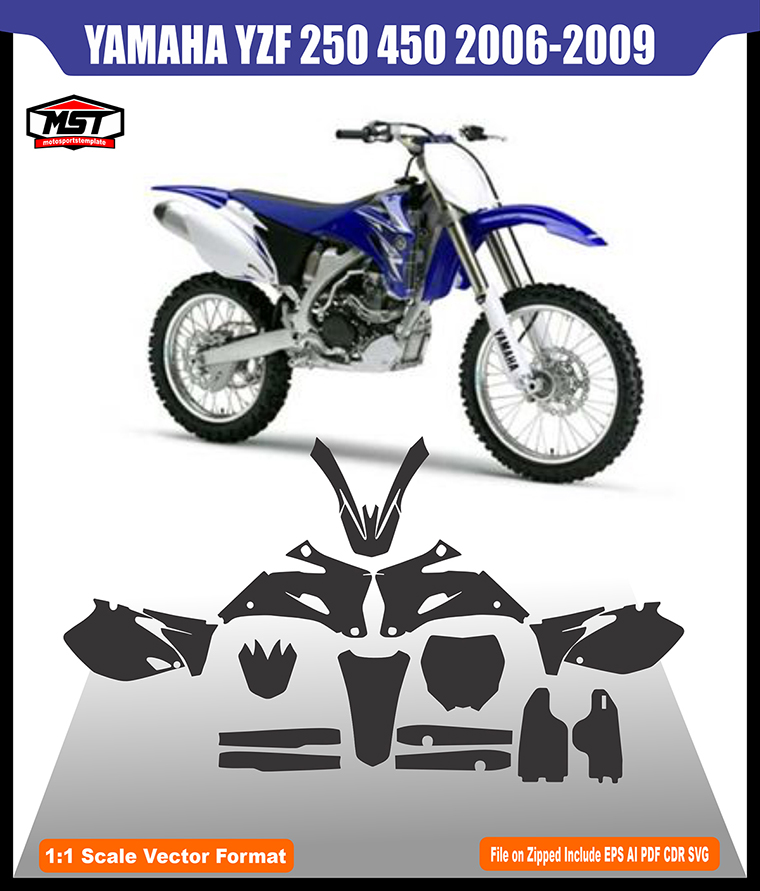 YAMAHA YZF 250 450 2006 2009
