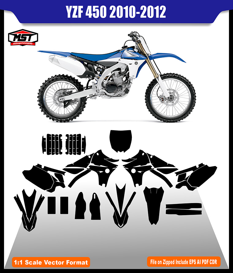 YAMAHA YZF 450 2010 2012
