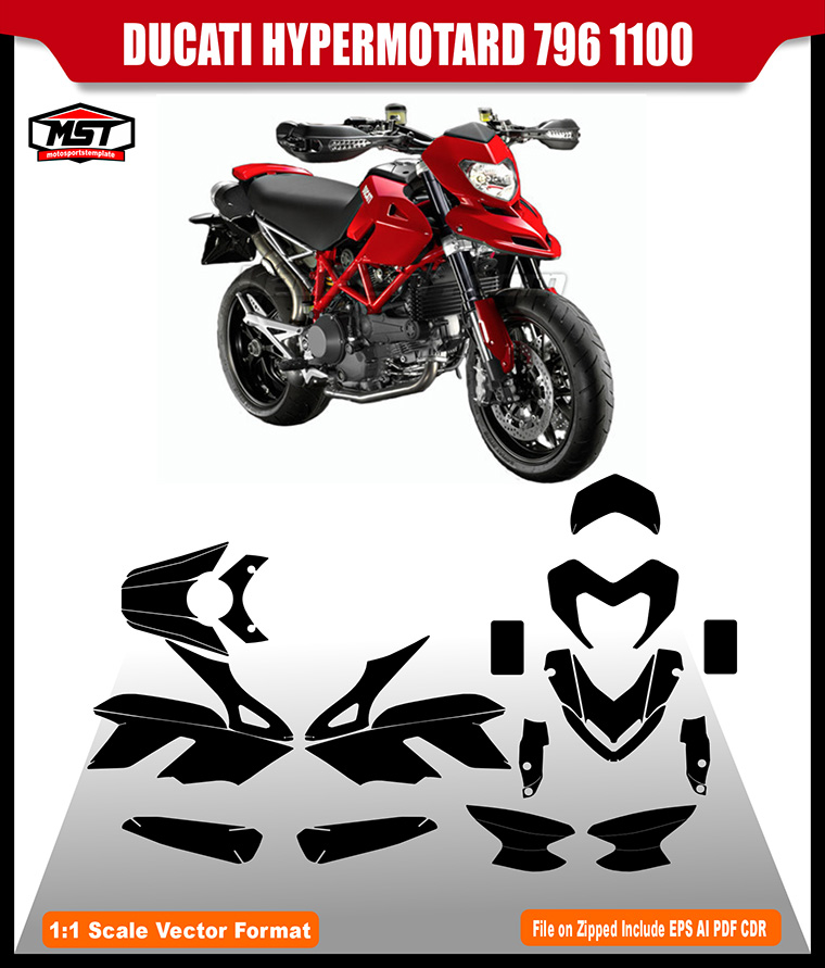 DUCATI HYPERMOTARD 796 1100