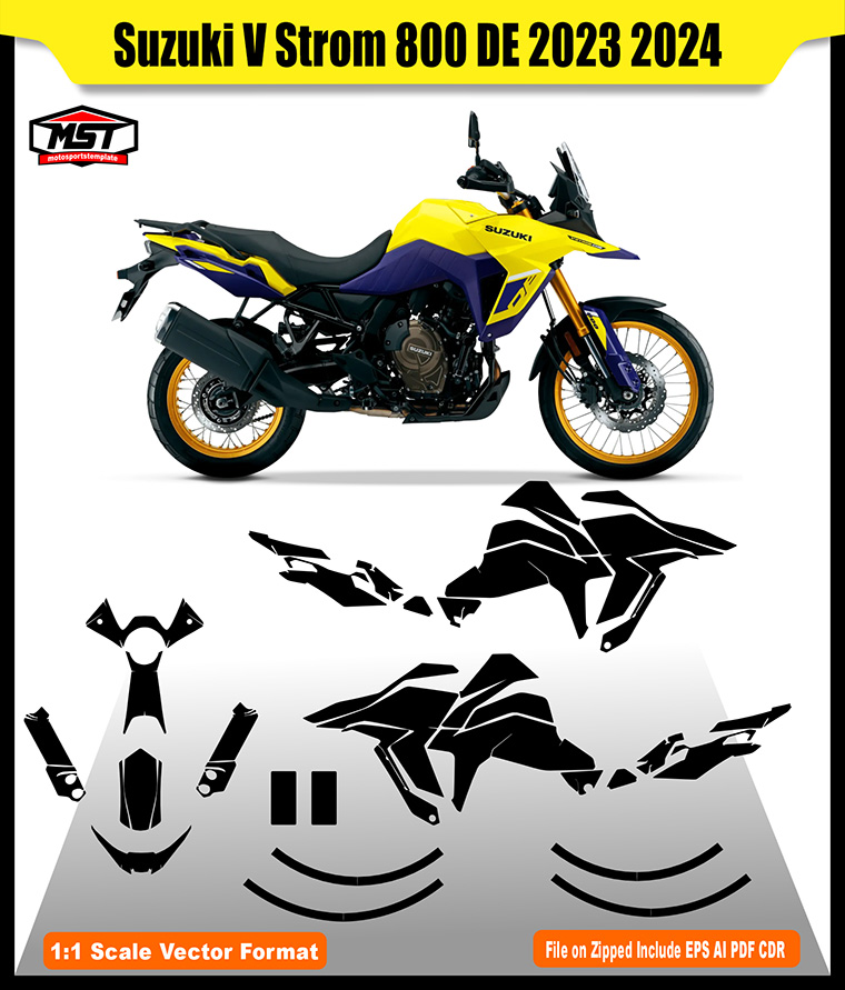 Suzuki VStrom 800 DE TEMPLATE