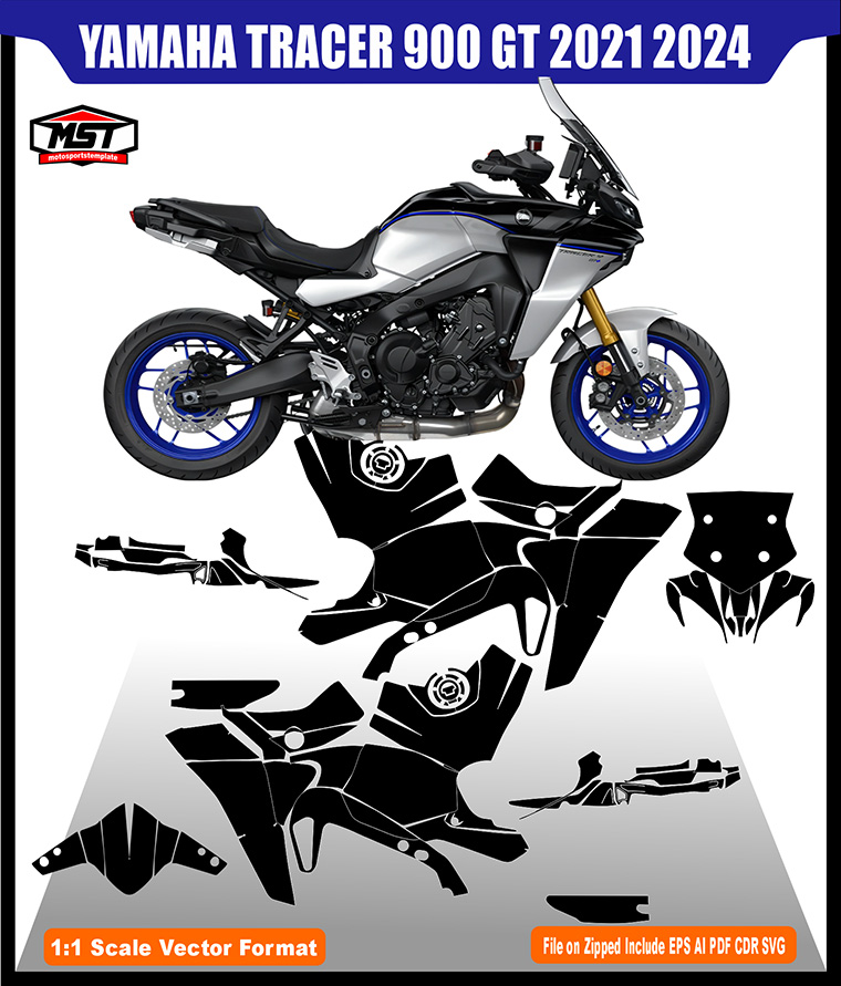 YAMAHA TRACER 900 GT TEMPLATE