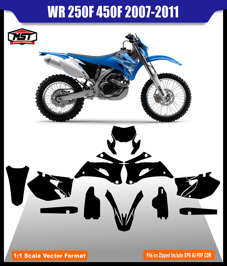 YAMAHA WR 250F 450F 2007-2011