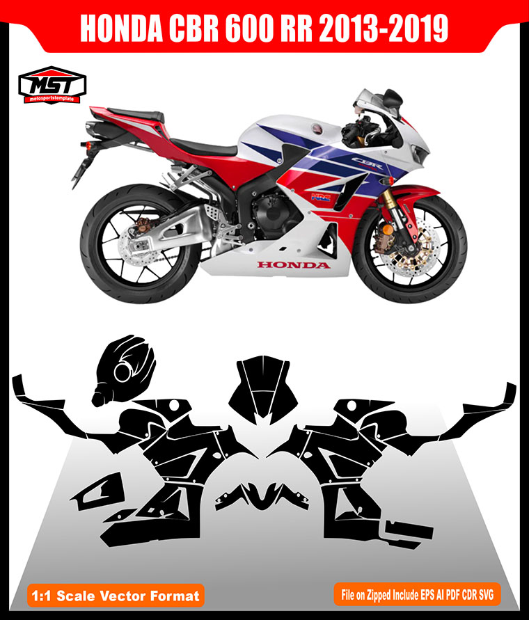 HONDA CBR 600 RR TEMPLATE