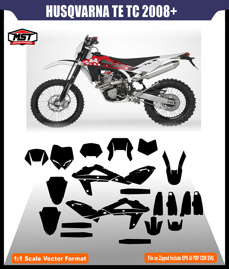HUSQVARNA 2008 2013 TEMPLATE