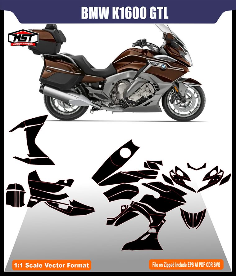 BMW K1600 GTL TEMPLATE
