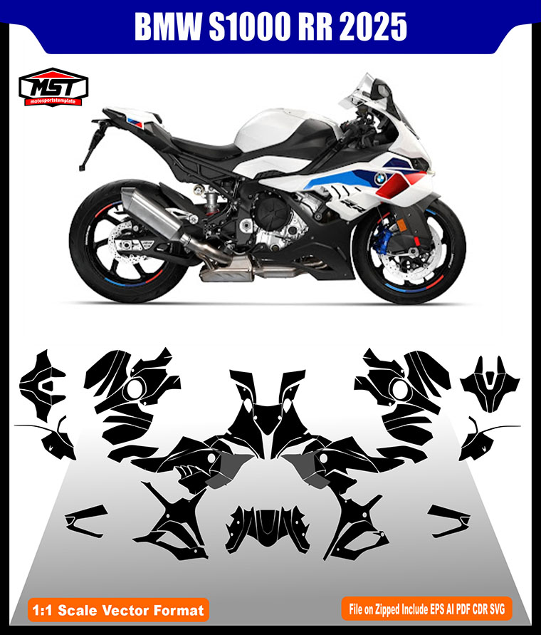 BMW S1000 RR 2025 TEMPLATE