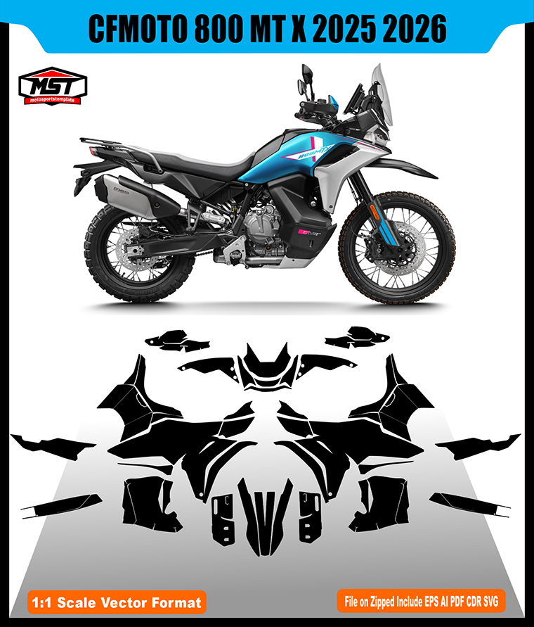 CFMOTO 800 MT X 2025 2026 TEMPLATE