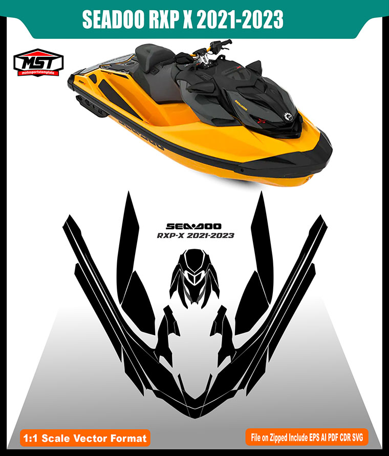 SEADOO RXP X 2021 2023 TEMPLATE
