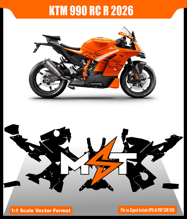 KTM 990 RC R 2026 TEMPLATE