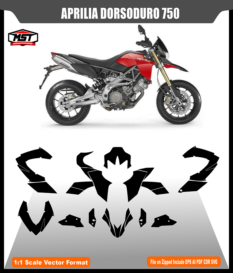 APRILIA DORSODURO 750 TEMPLATE