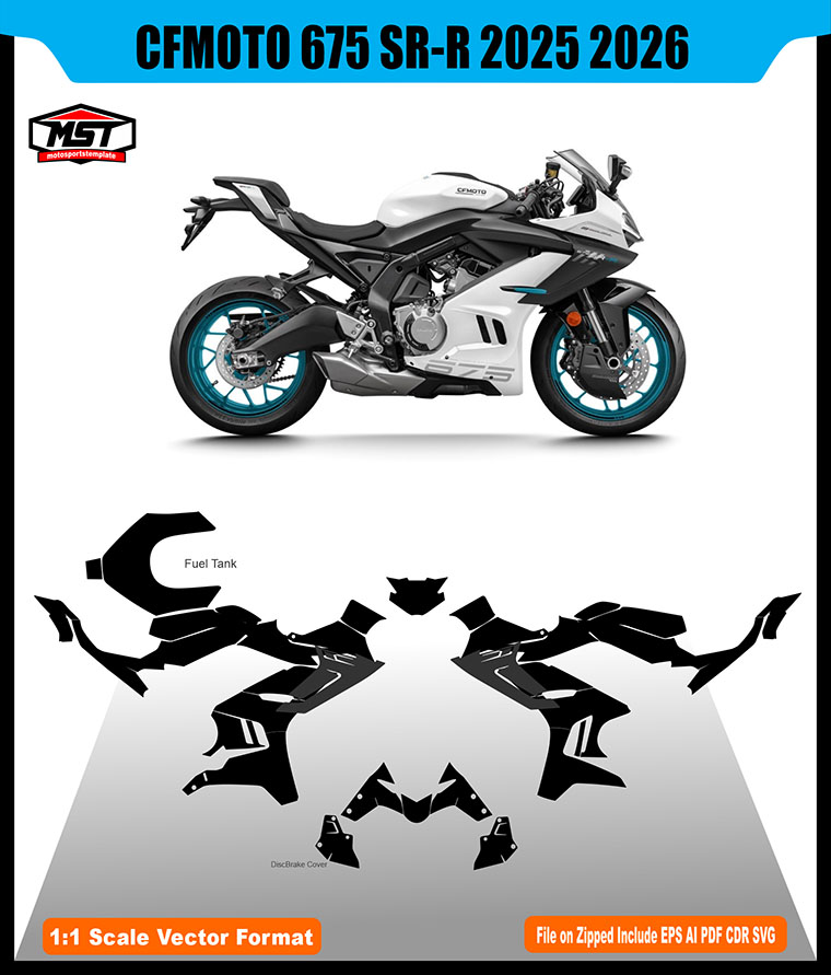 CFMOTO 675 SR-R 2025 2026 TEMPLATE