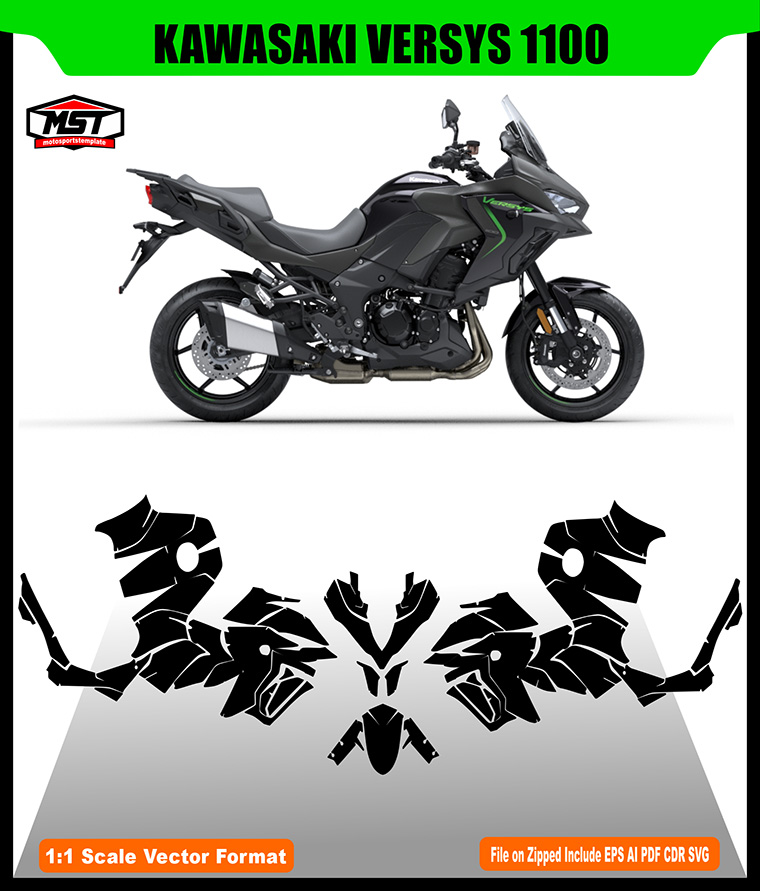 KAWASAKI VERSYS 1100 2025 2026 TEMPLATE