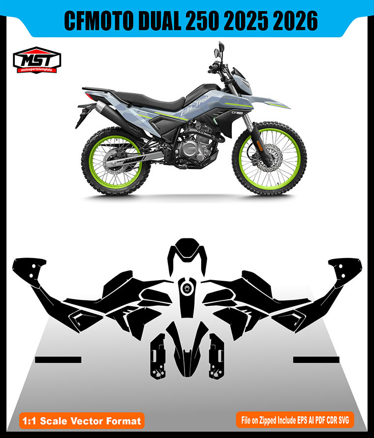 CFMOTO DUAL 250 2025 2026 TEMPLATE